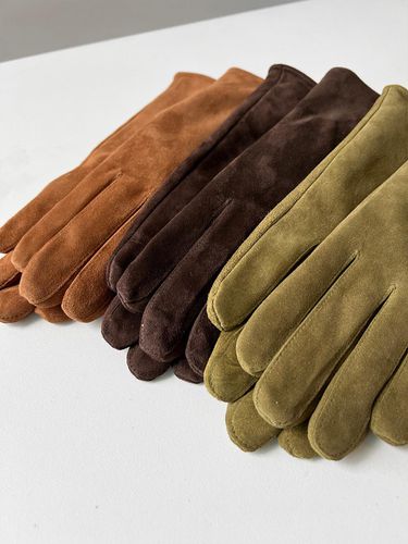 Luxe Suede Leather Gloves_3Color - THEHEE - Modalova