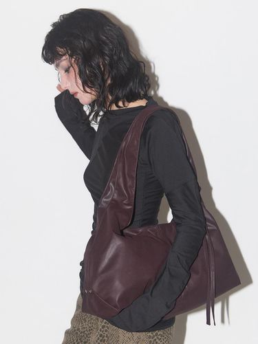 Slouchy Bag [Burgundy] - PICEA - Modalova