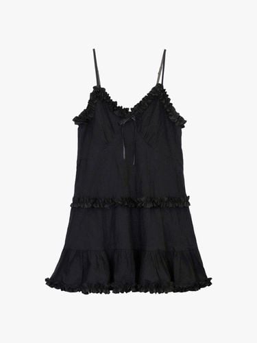 FAIRY FRILL SLIP DRESS_BLACK - PINK PINEAPPLE - Modalova