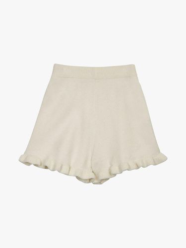 FAIRY FRILL KNIT SHORTS_IVORY - PINK PINEAPPLE - Modalova