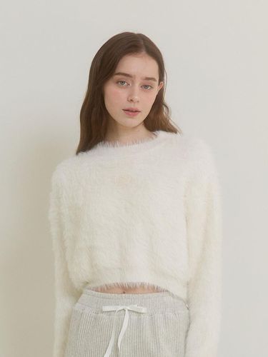 DREAMY ROUND SWEATER_IVORY - PINK PINEAPPLE - Modalova