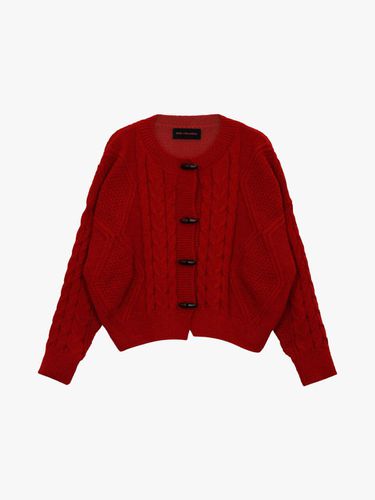 COZY EMBRACE TOGGLE CARDIGAN_RED - PINK PINEAPPLE - Modalova