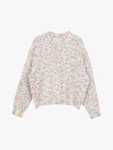 SNOWFLAKE POPCORN SWEATER_WHITE - PINK PINEAPPLE - Modalova