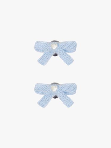 EA 1SET] FAIRY FLUFF RIBBON HAIRPIN SKY BLUE - PINK PINEAPPLE - Modalova