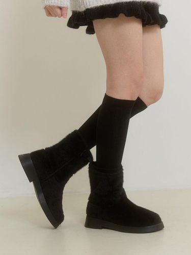 COZY DUMBLE BOOTS_BLACK - PINK PINEAPPLE - Modalova