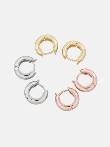 Jeffrey Basic Mini Ring Earrings - JUDY AND PAUL - Modalova