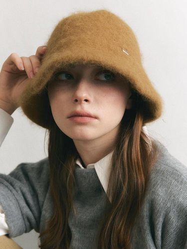 Soft wool Wool Bucket Hat H016 - ACCLET - Modalova