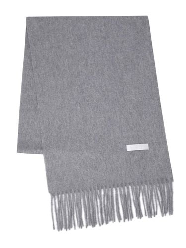 Cashmere Classic Muffler (Grey)_D7AJW24003GYX - LE CASHMERE - Modalova