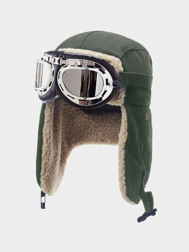 Cotton fleece goggle truffler hat - LOOKING4U - Modalova