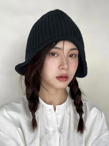 The Cap Earflap Wire Knitwear Beanie - LOOKING4U - Modalova