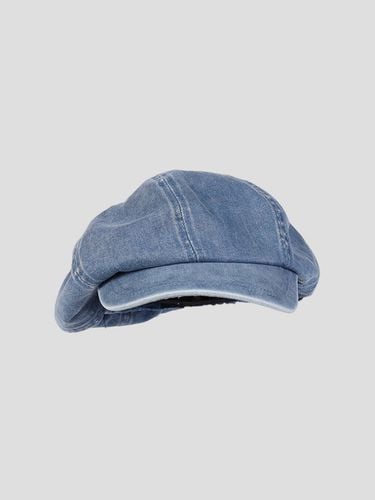 CARA PARK denim newsboy cap C2 - LOOKING4U - Modalova