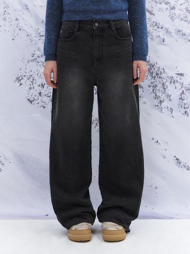 WT HEIVE DENIM PANTS (CHARCOAL) - grove - Modalova