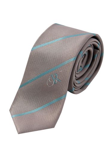 RH LOGO STRIPE TIE [GREY] - runningHIGH - Modalova