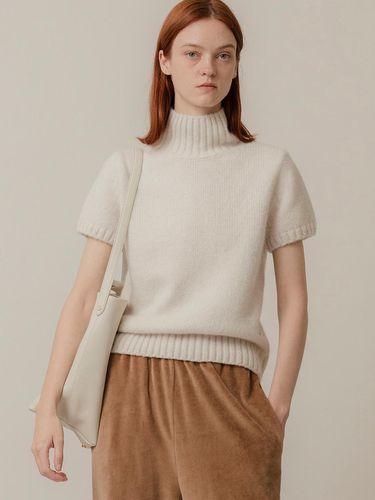 Liz Alpaca Half Knitwear (Ivory) - UMER - Modalova