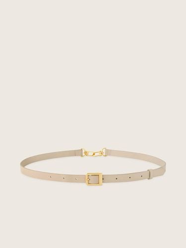 Two Way Buckle Belt (Light beige) - UMER - Modalova