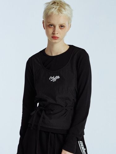 LAYERED T SHIRT (BLACK) - OoH-AHh! - Modalova