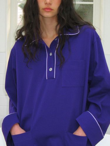 Button Pajama Set Up, Purple - FRANKLY! - Modalova