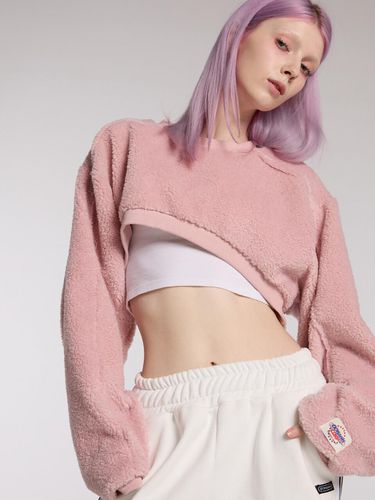 FLEECE SWEAT SHIRT (PINK) - OoH-AHh! - Modalova