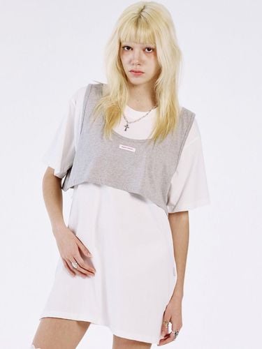 LAYERED T - SHIRT (GRAY) - OoH-AHh! - Modalova