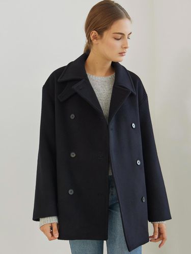 Stanton coat (dark sea) - Le Metier - Modalova