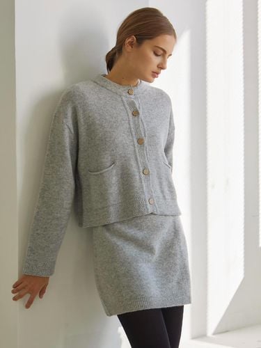 Carlina cardigan (manhattan grey) - Le Metier - Modalova