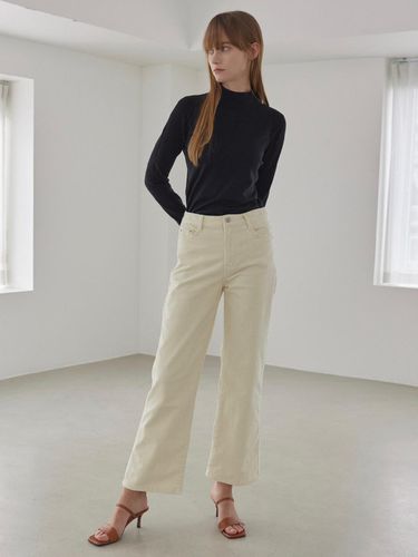 Sloan corduroy pants (vanilla) - Le Metier - Modalova