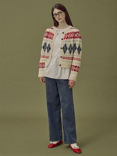 BONU Vintage Nordic Knit Cardigan - TWEE - Modalova