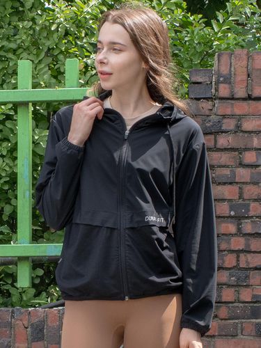 Back Premium Net Point Windbreaker Jacket DTF2W - DURAN - Modalova