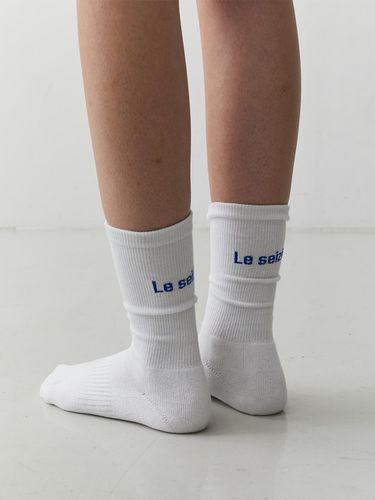 SET] Logo Basic Socks ( & ) - LESEIZIEME - Modalova