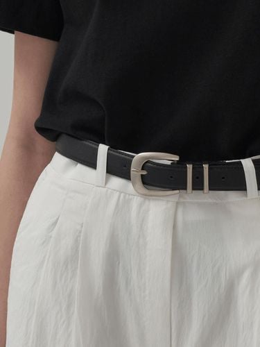 Iron Buckle Belt - Black - MOTT - Modalova