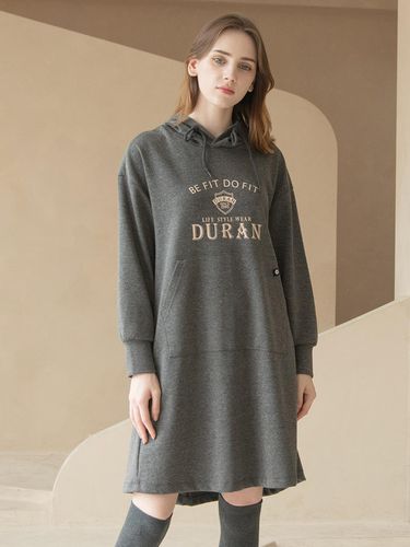 Comedy Hooded Cape dress DTF3W - 5108 2color - DURAN - Modalova