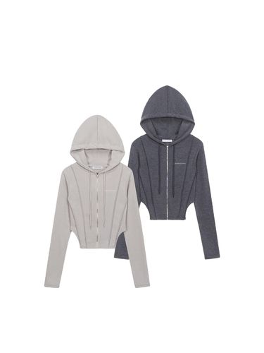 Legendary Dunne Inspection Cropped Hooded Zip-Up_( - ULKIN CANVAS - Modalova