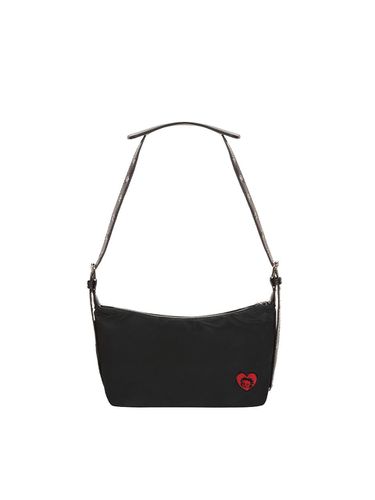 Betty Boop Eyelet Hobo Shoulder Bag_Black - ULKIN CANVAS - Modalova