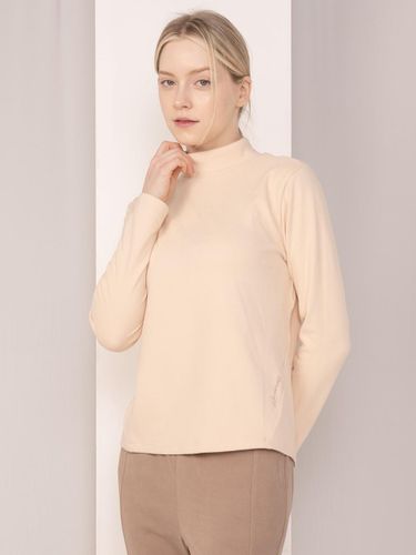 Back Soft Fleece Comfort Fit Turtleneck T-Shirt VE - DURAN - Modalova