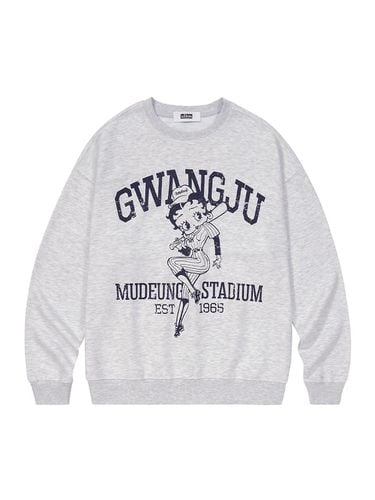 Erkin X Betty Boop Gwangju Baseball Sweatshirt - ULKIN CANVAS - Modalova