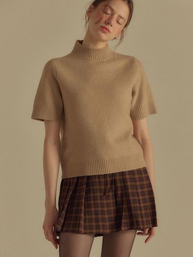 Vanilla basic wool half sleeve knit - VANILLAKNIT - Modalova