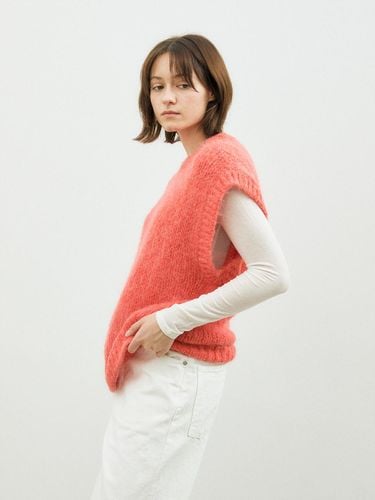 Alpaca sleeveless knit () - peces - Modalova