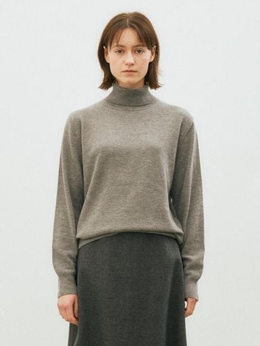 Finley turtle neck sweater (Grey) - peces - Modalova