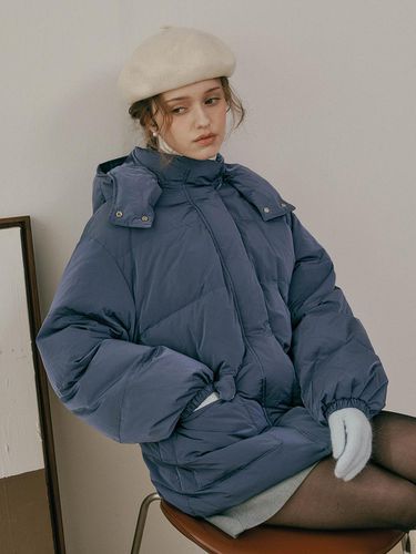 DD_Dark blue down jacket - DUNDROP - Modalova