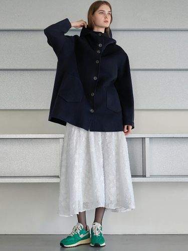 LACE FLAER SKIRT_WHITE - MITTE - Modalova