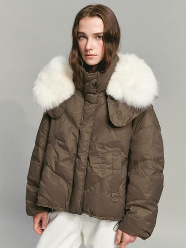 Fur Cara Puffer down (MAEDDW50MBR) - marieclaire - Modalova