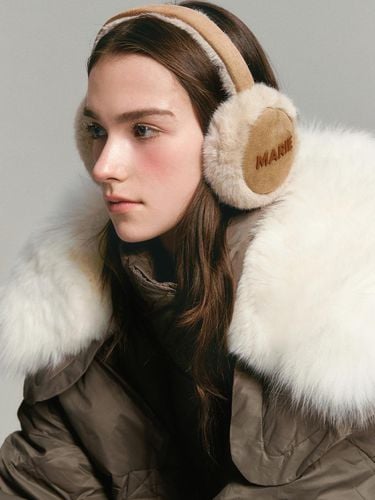 Marie Logo Fur Earplugs (MOEDAC02MBE) - marieclaire - Modalova