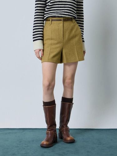 Belted wool blend shorts MS_C244MSA052 - CC collect - Modalova