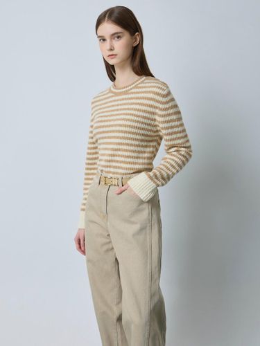 Triple button Stripe Pullover BE_C244KSK038 - CC collect - Modalova