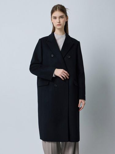 Cashmere Blend Double Long Coat BK_C244MSG556 - CC collect - Modalova