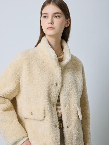 High-neck Eco Fur Jacket LE_C244PSJ612 - CC collect - Modalova