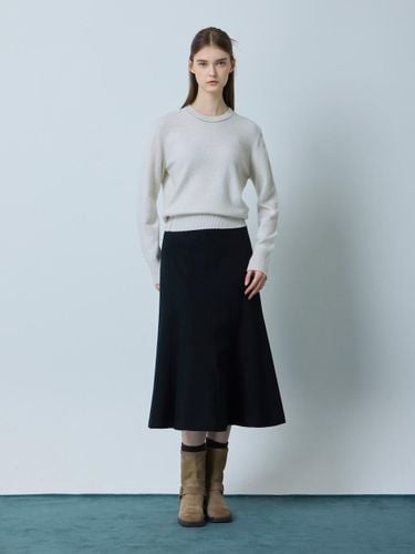 Wool blend flared skirt BK_C244MSD035 - CC collect - Modalova