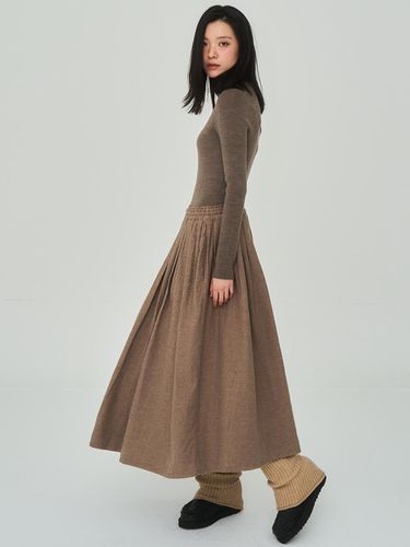 FW Shirring Skirt - J VINEYARD - Modalova