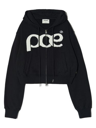 TYPE] PCE APPLIQUE ZIP HOODIE (BLACK) - PIECEMAKER - Modalova