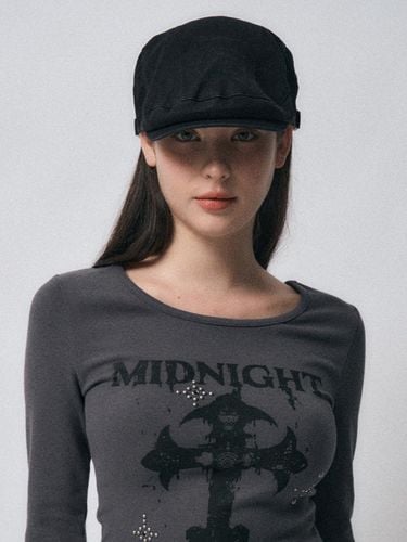 Cat hunting cap [black] - MIDNIGHT MOVE - Modalova